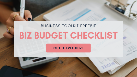 Small Business Accounting Budget Checklist Meg K Wheeler